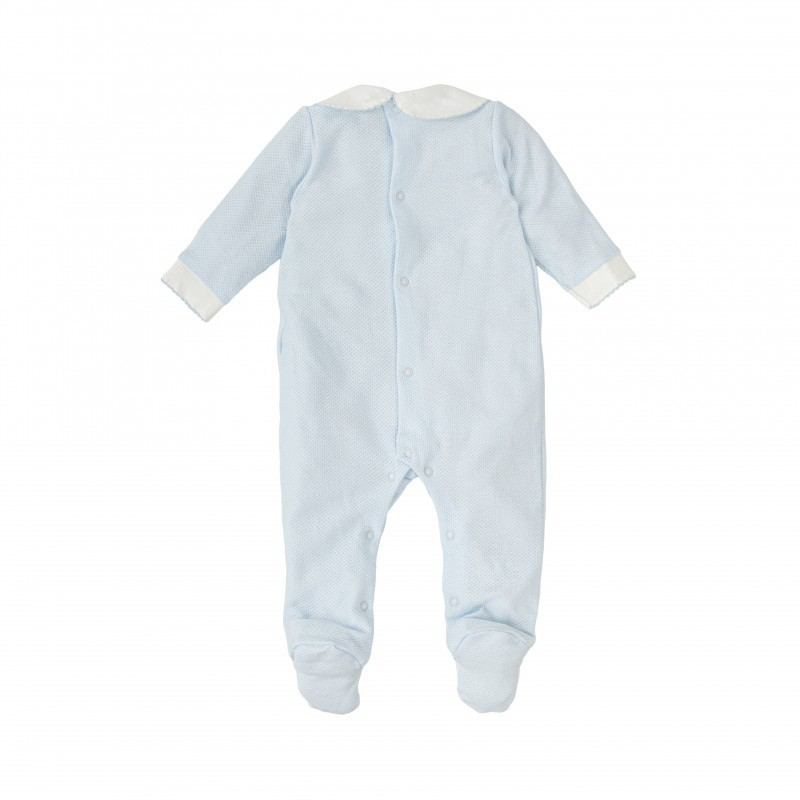 Babidu-  Sparkedrakt  - Lyseblå  - Gutt  - str. 1-6 mnd.