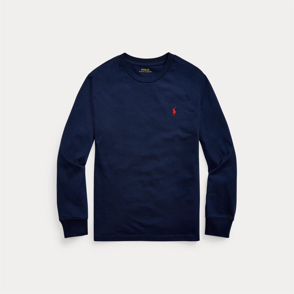 Polo Ralph Lauren – Tynn genser med lange ermer – Blå – Gutt – 8-20 år