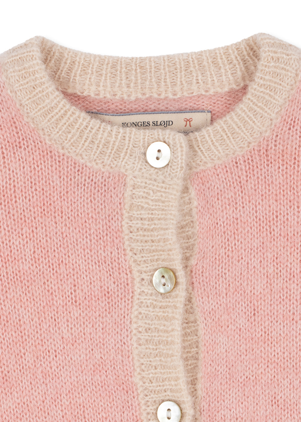 Konges Sløyd - Kitty Cardigan - Rosa - Jente - 1-8 år