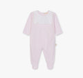 Baby Gi - Velour heldrakt - Lysrosa - Jente - 1-6 mnd