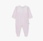 Baby Gi - Velour heldrakt - Lysrosa - Jente - 1-6 mnd
