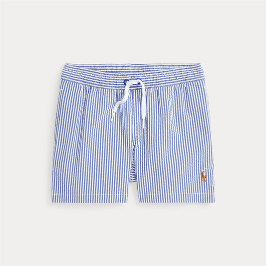 Polo Ralph Lauren – Badeshorts med stripemønster – Blå – Gutt – 2-7 år