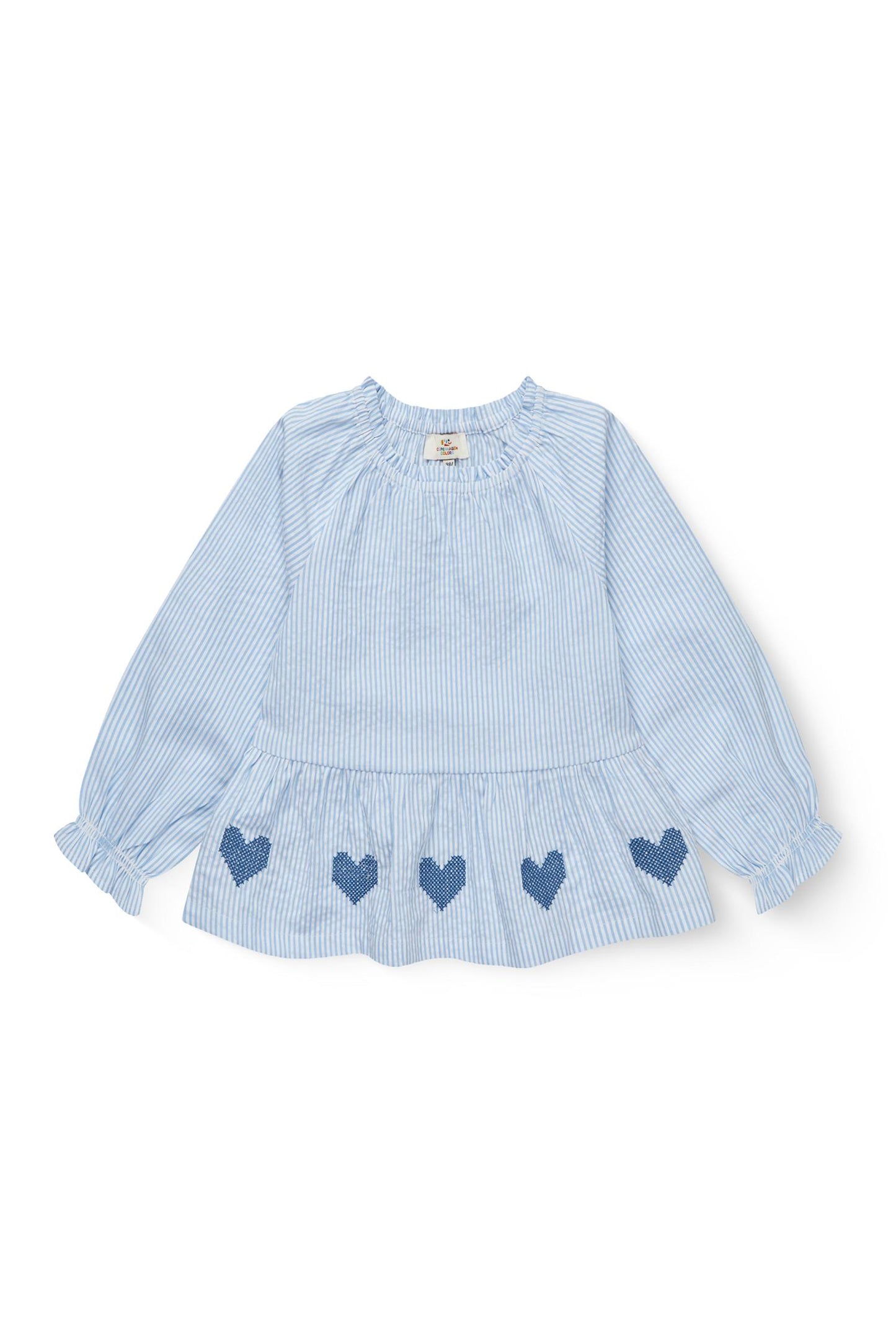 Copenhagen Colors - Bluse   - Blå   - Jente - 4-8 år
