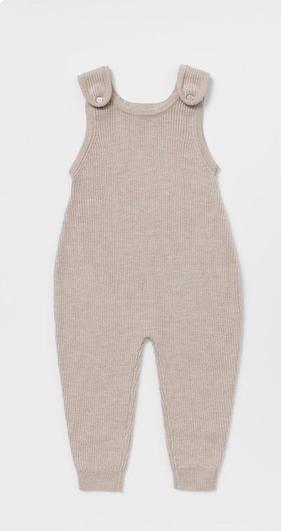 Lillelam - Overall - Rib  - Lys beige  - Unisex - 62-86 cm