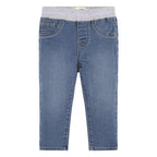 Levi's – Denimbukse med strikk i livet – Blå – Jente – 0-3 år