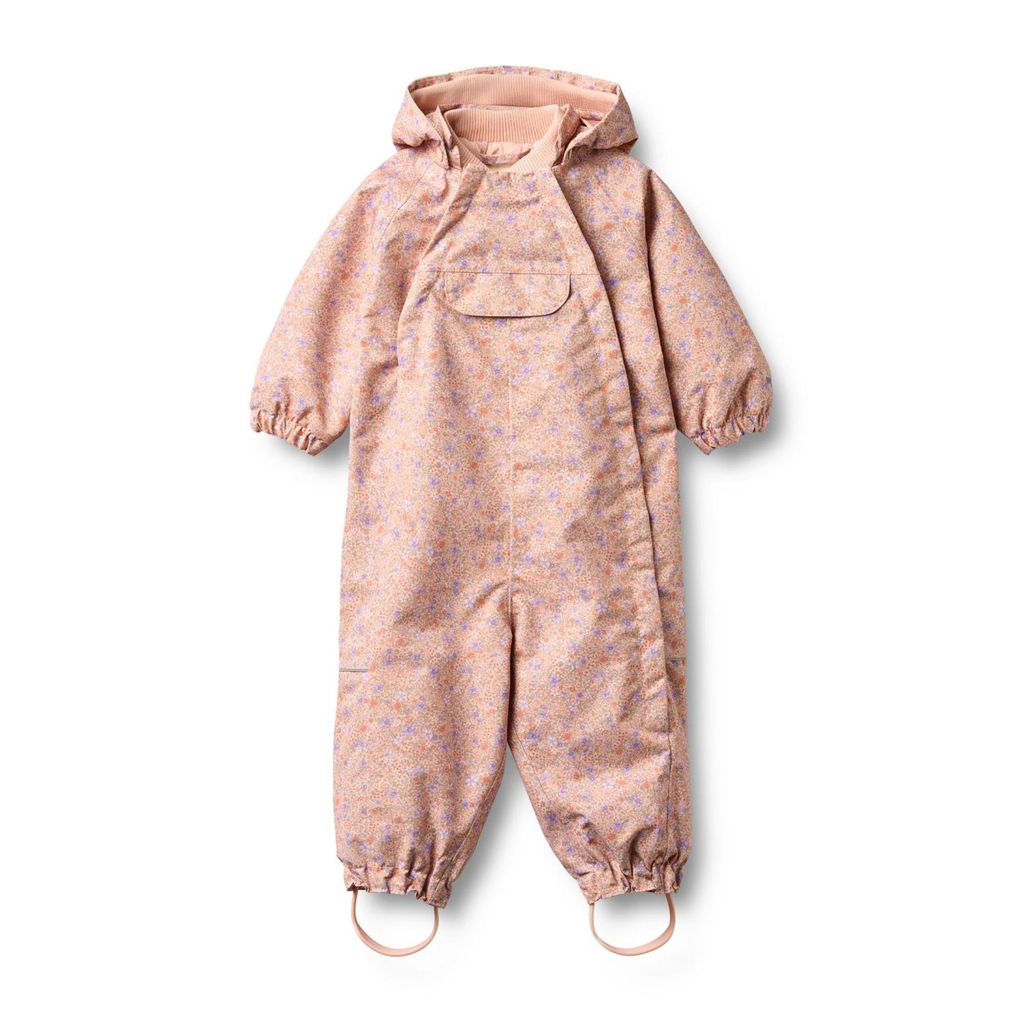 Wheat – Kjeledress med blomstermønster – Rosa – Jente – 0-3 år