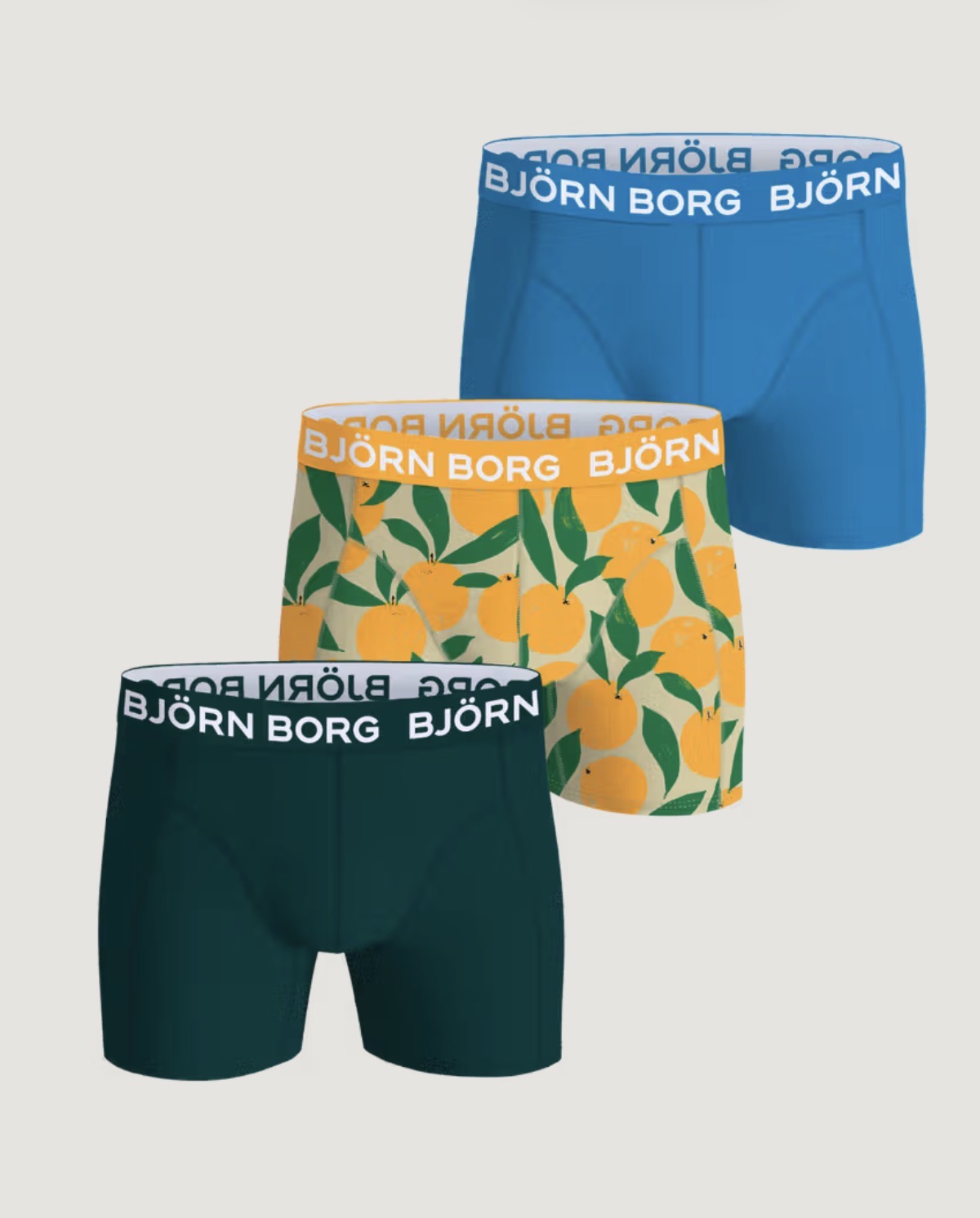 Bjørn Borg  - 3 pack boxer - Flerfarget  - Gutt - 11-15 år