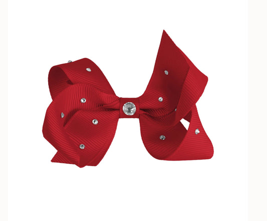 Prinsessefin - Klemme - Rød - Jente - Onesize