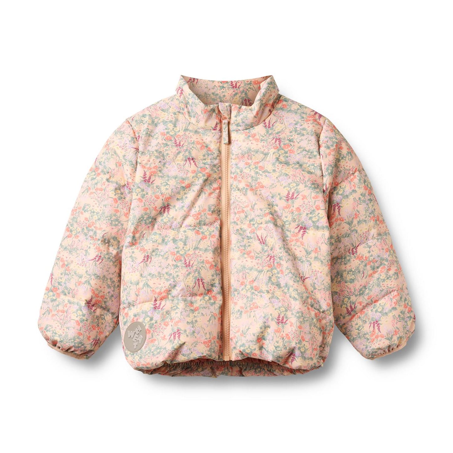Wheat – Puffer Jacket Ullu med blomsterprint – Powder Meadow Lake – Jente – 2-8 år
