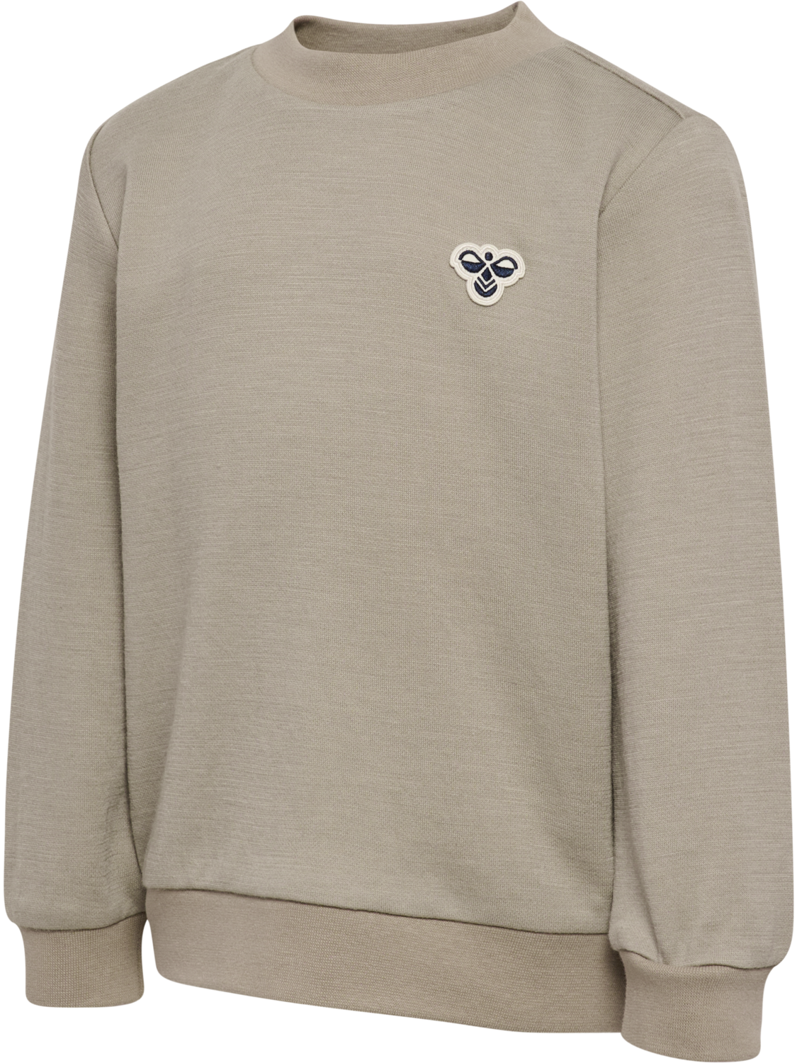 Hummel - Mini Wool Sweatshirt Bee - Beige - Unisex - 1-8 år