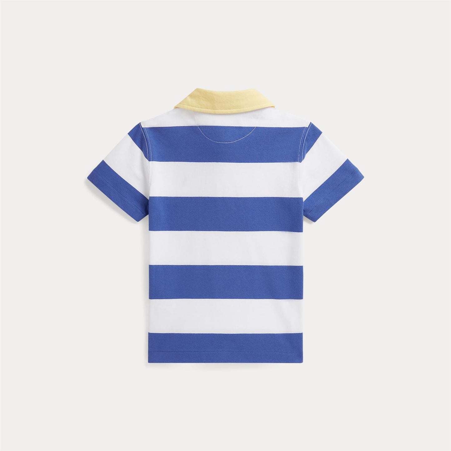 Polo Ralph Lauren – Piquet T-skjorte med stripet mønster – Blå/hvit – Gutt – 2-7 år