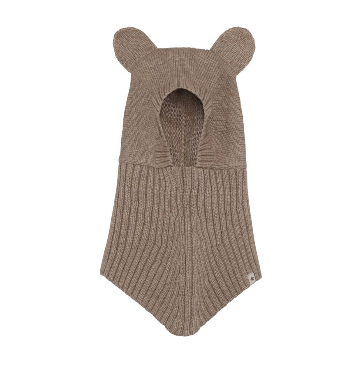 Huttelihut – Balaclava i ull – Beige – Unisex – 1-4 år