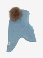 Huttelihut - Balaclava - Ull - Alpacca  dusker - Blå - Gutt - 1-4 år
