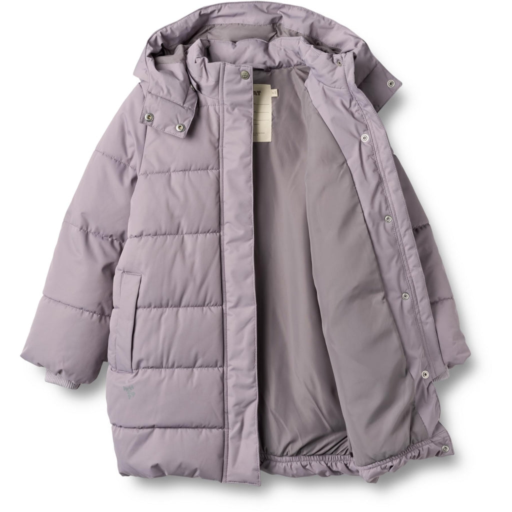 Wheat Puffer Coat Yrsa - Lilla - Jente - 6-12 år