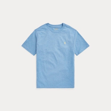 Polo Ralph Lauren – Mellomblå T-skjorte med brodert hest – Gutt – 14–20 år