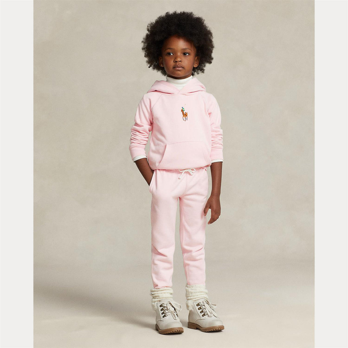 Polo Ralph Lauren – Joggebukse – Rosa – Jente – 2-6 år