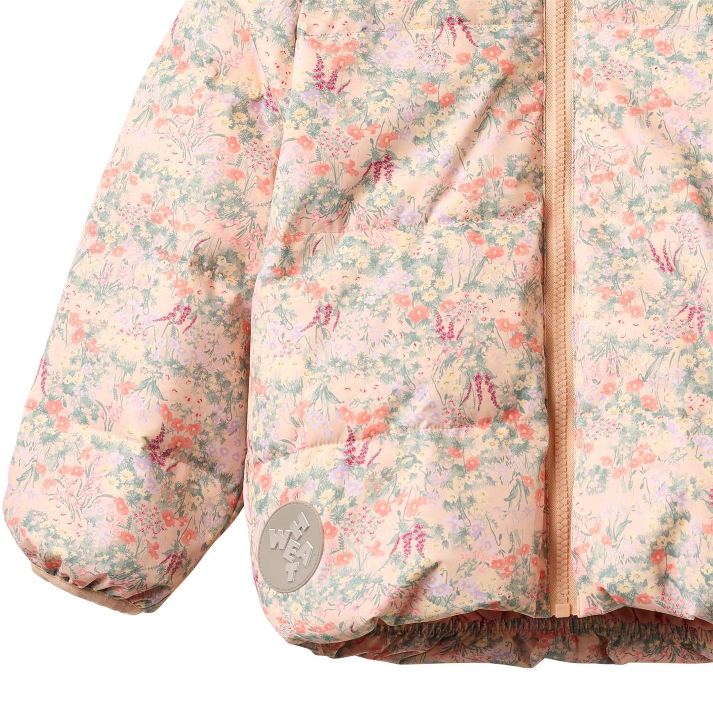 Wheat – Puffer Jacket Ullu med blomsterprint – Powder Meadow Lake – Jente – 2-8 år