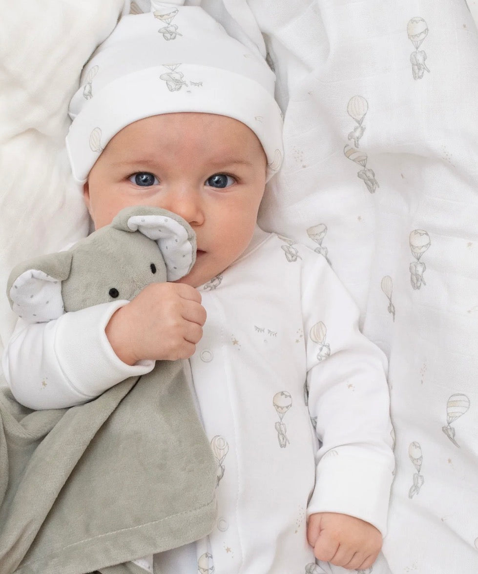 Livly - Flying Elephants Overall - Unisex - 3-18 mnd