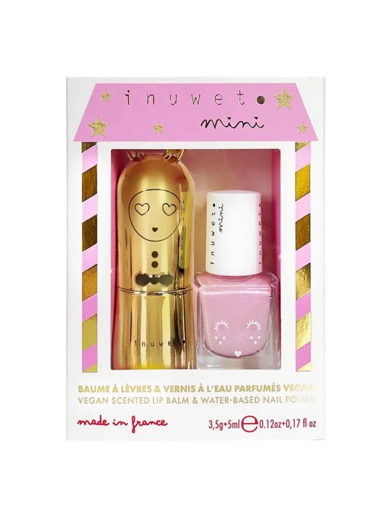 Inuwet - Duo Lipbalm og neglelakk