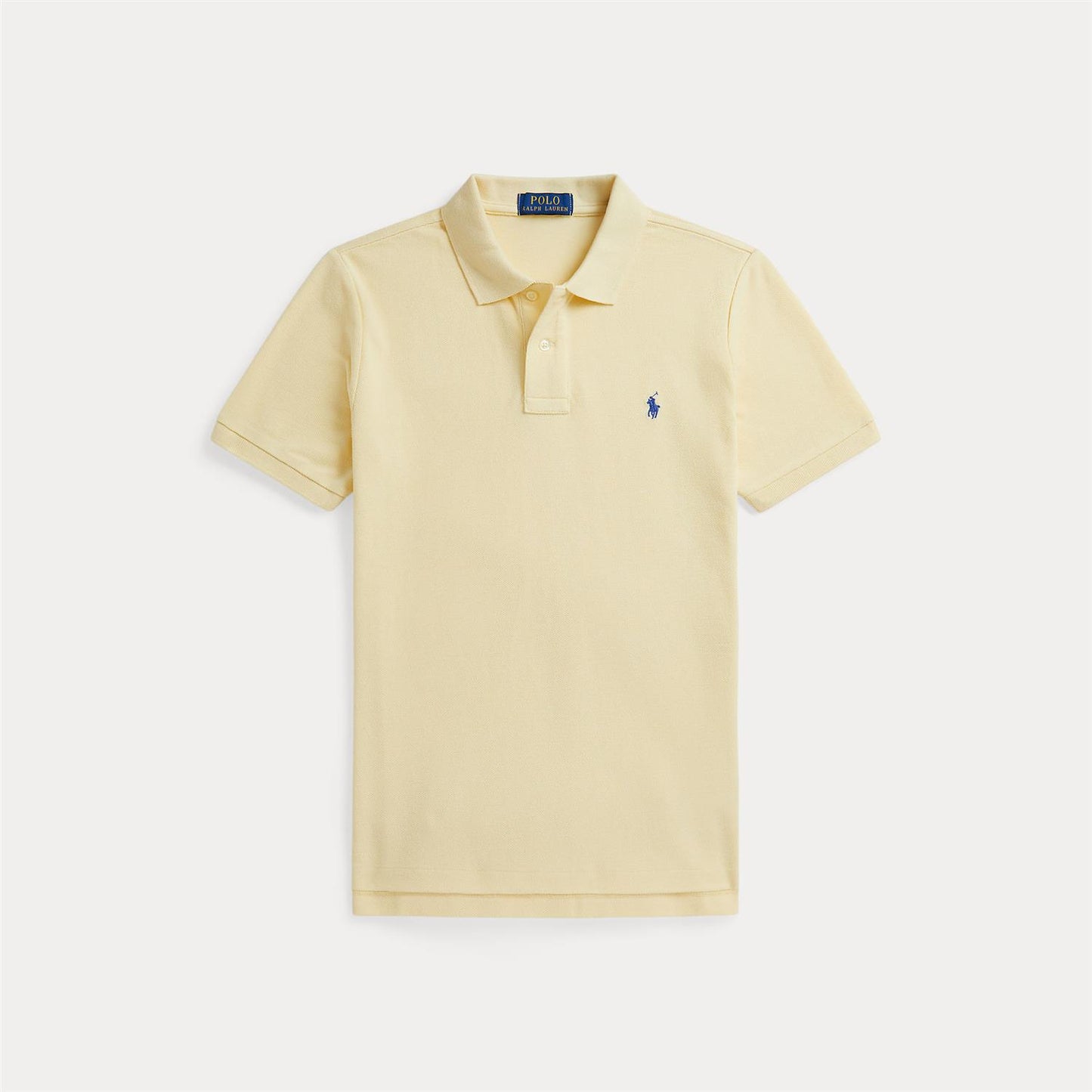 Polo Ralph Lauren – Piquet T-skjorte med logo – Gul – Gutt – 8-20 år