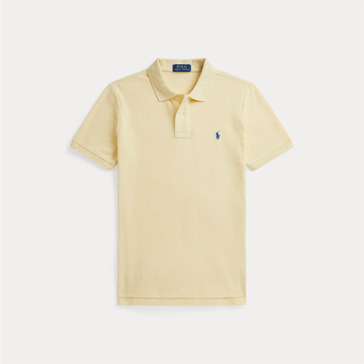 Polo Ralph Lauren – Piquet-T-skjorte – Gul – Gutt – 8-20 år