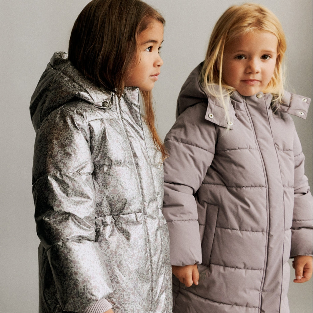 Wheat Puffer Coat Yrsa - Lilla - Jente - 6-12 år