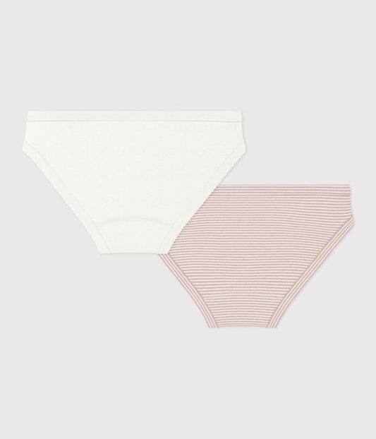 Petit Bateau - 2 pk truse - jente - 3-8 år