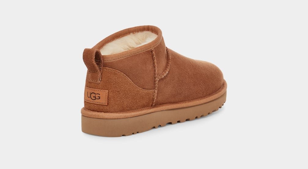 UGG – Women Classic Ultra Mini skinnboots – Chestnut – Jente – Str. 37-39