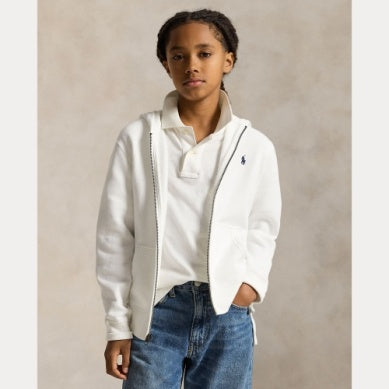 Polo Ralph Lauren - Hettejakke - Hvit  - Gutt - 10/12-18/20 år