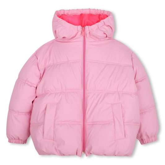 Billieblush – Boblejakke med ryggprint – Rosa – Jente – 4-10 år