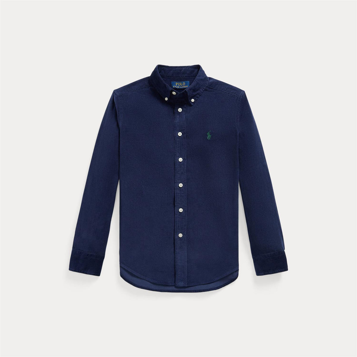 Polo Ralph Lauren – Fløyelsskjorte – Blå – Gutt – 8-20 år