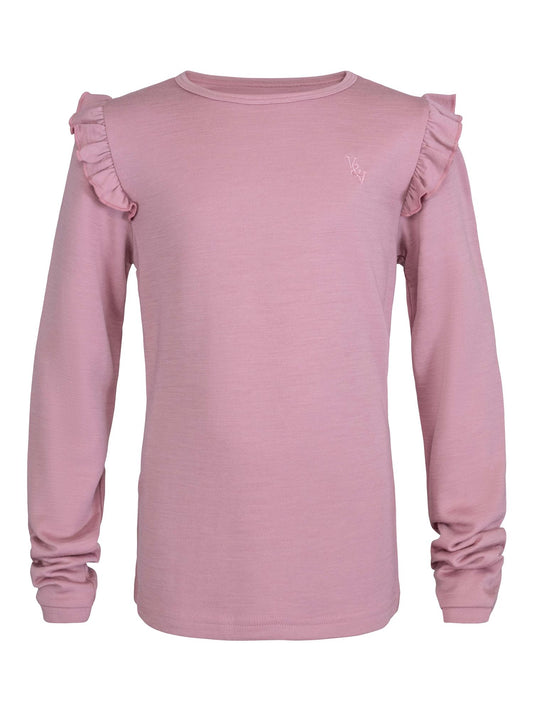 Vilje&Ve - Dis Genser - Ull/Bambus - Lyslilla - str. 4-10 år