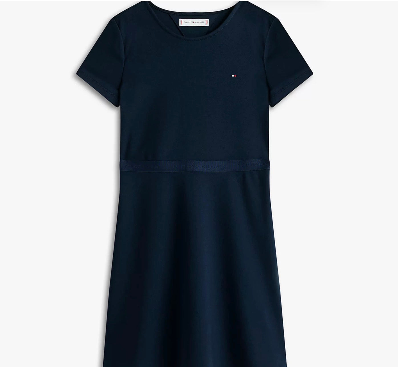 Tommy Hilfiger - Kjole - Blå - Jente - 4-16 år