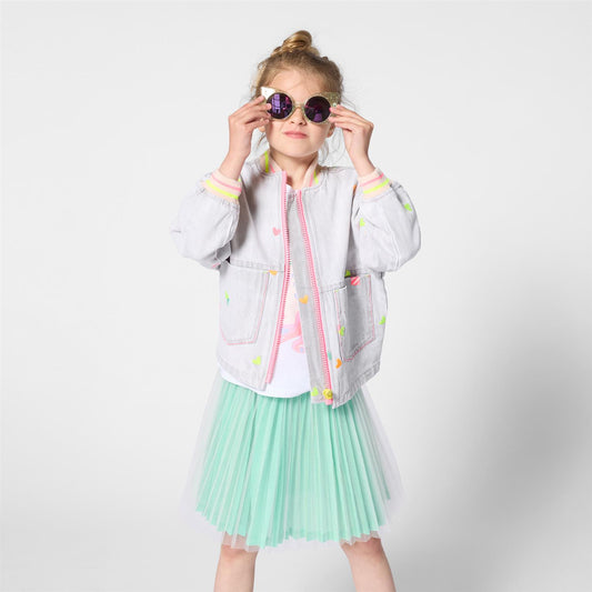 Billieblush – Skjørt med glittertyll – Grønn – Jente – 5-12 år