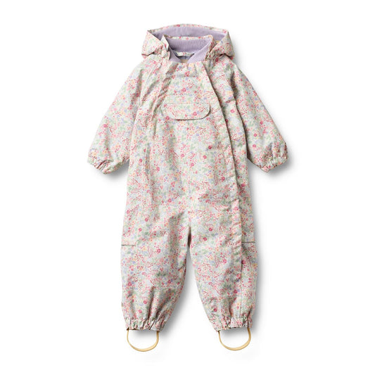 Wheat - Outdoor Suit Olly - Blomstret - Jente - 74cm-98cm