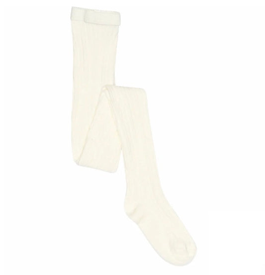 MP - Strømpebukse - Struktur - Offwhite  -  Unisex - 60-140 cm