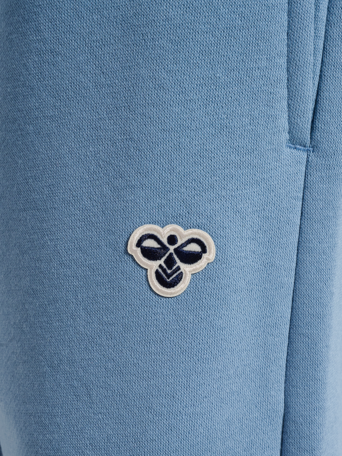 Hummel – Loose Sweatpants med brodert logo – Blå – Gutt – 6-11 år