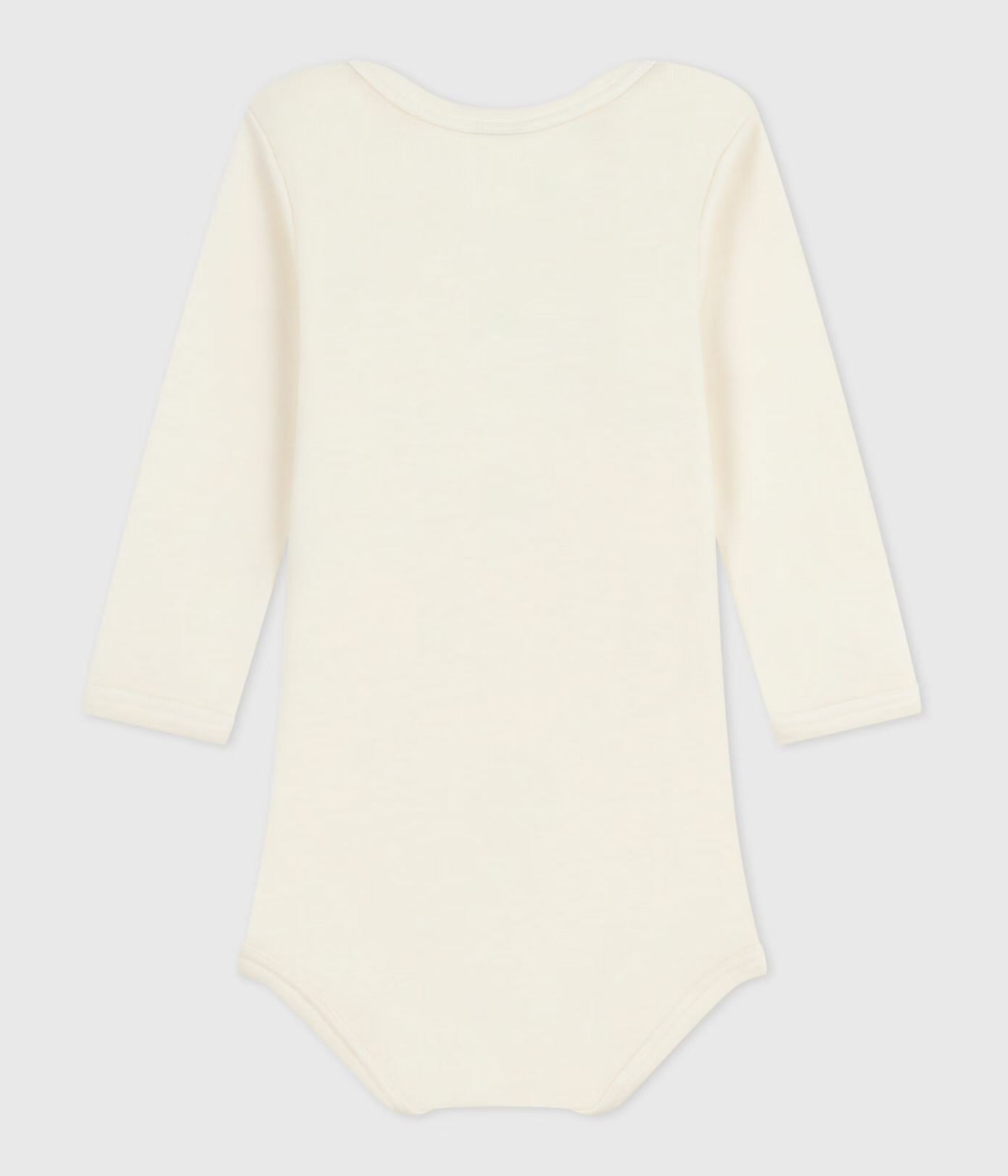 Petit Bateau - Ullbody - Offwhite - Unisex - 3-36 mnd