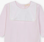 Baby Gi - Velour heldrakt - Lysrosa - Jente - 1-6 mnd