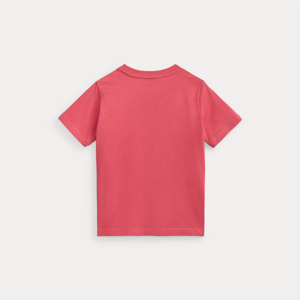 Polo Ralph Lauren – T-skjorte med brodert hest – Rød – Gutt – 8-20 år