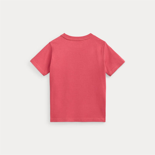 Polo Ralph Lauren – T-skjorte med brodert hest – Rød – Gutt – 8-20 år