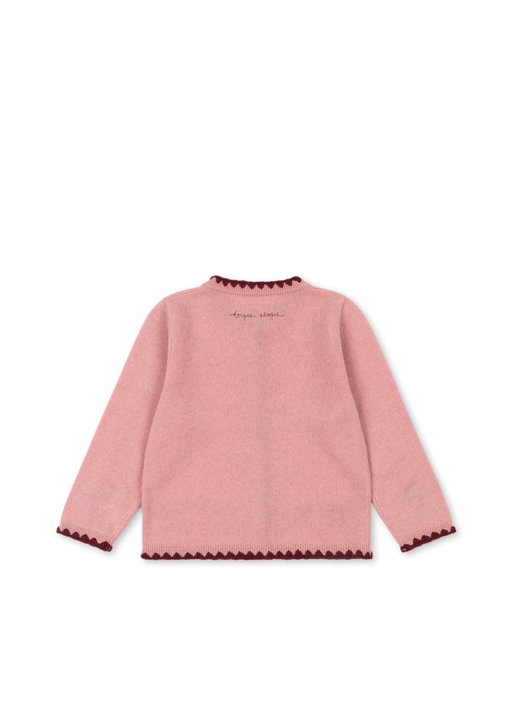 Konges Sløyd - Colette Cardigan - Rosa - Jente - 1-10 år