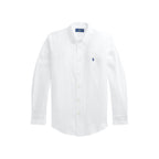 Polo Ralph Lauren – Linskjorte med brodert hest – Hvit – Gutt – 8-20 år