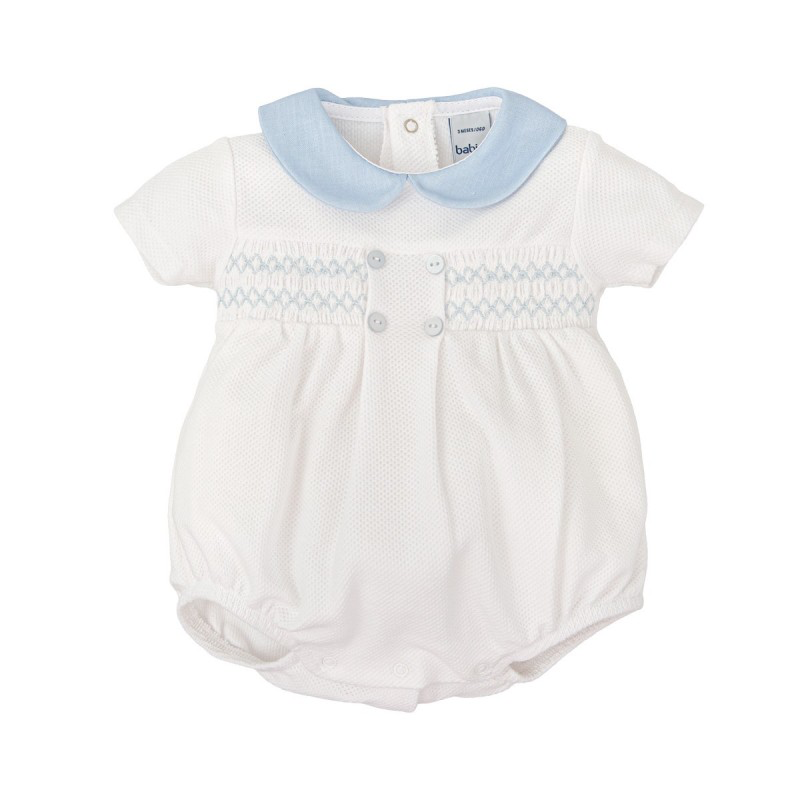 Babidu – Romper – Blå – Gutt – 0-1 år