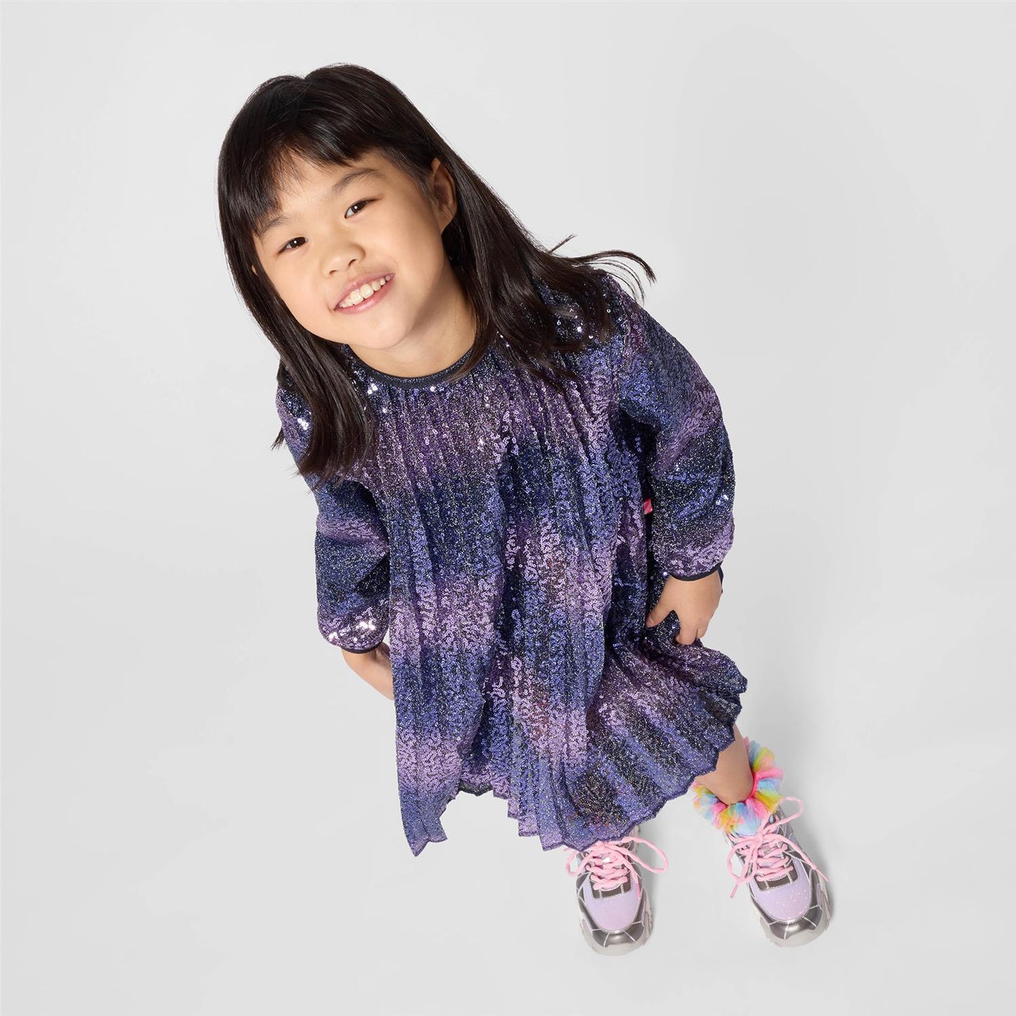 Billieblush – Paljettkjole – Lilla – Jente – 4-10 år