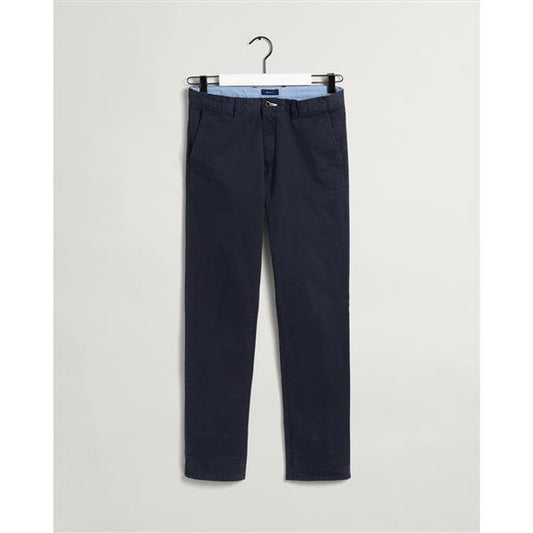 Gant – Chino med behagelig stretch – Blå – Gutt – 9-16 år