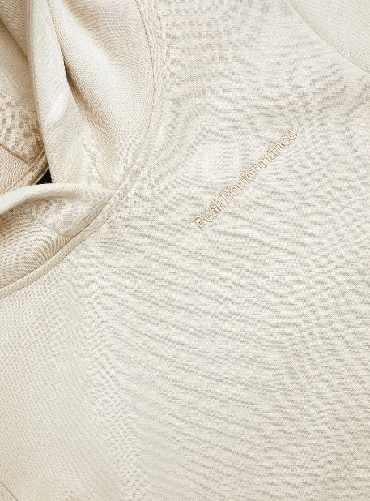 Peak Performance – Hettegenser med hette – Beige – Unisex – 10-15 år