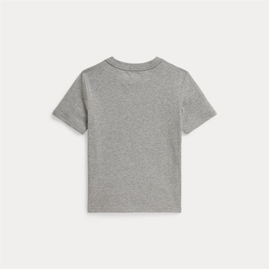 Ralph Lauren - T-skjorte - Grå  - Gutt - str. 5-7 år