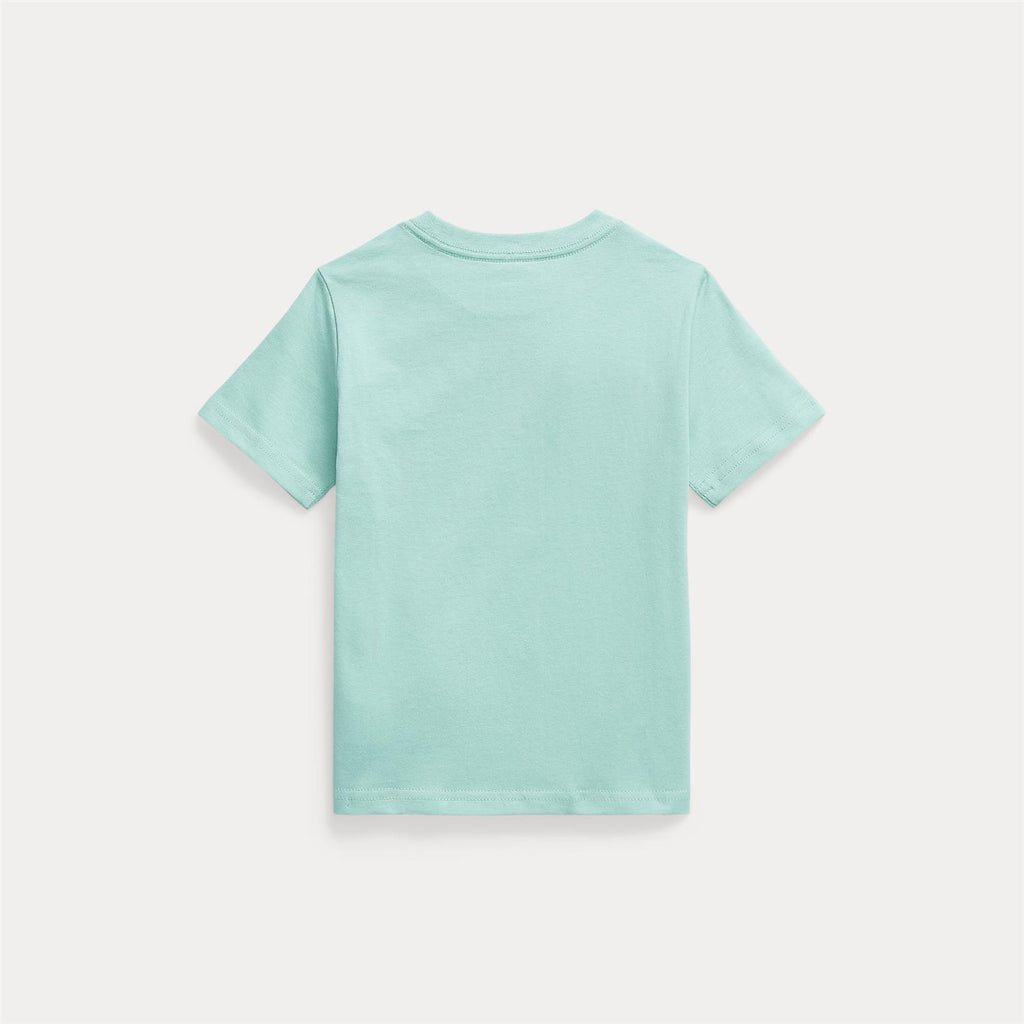 Polo Ralph Lauren – T-skjorte med brodert hest – Grønn – Gutt – 8-20 år