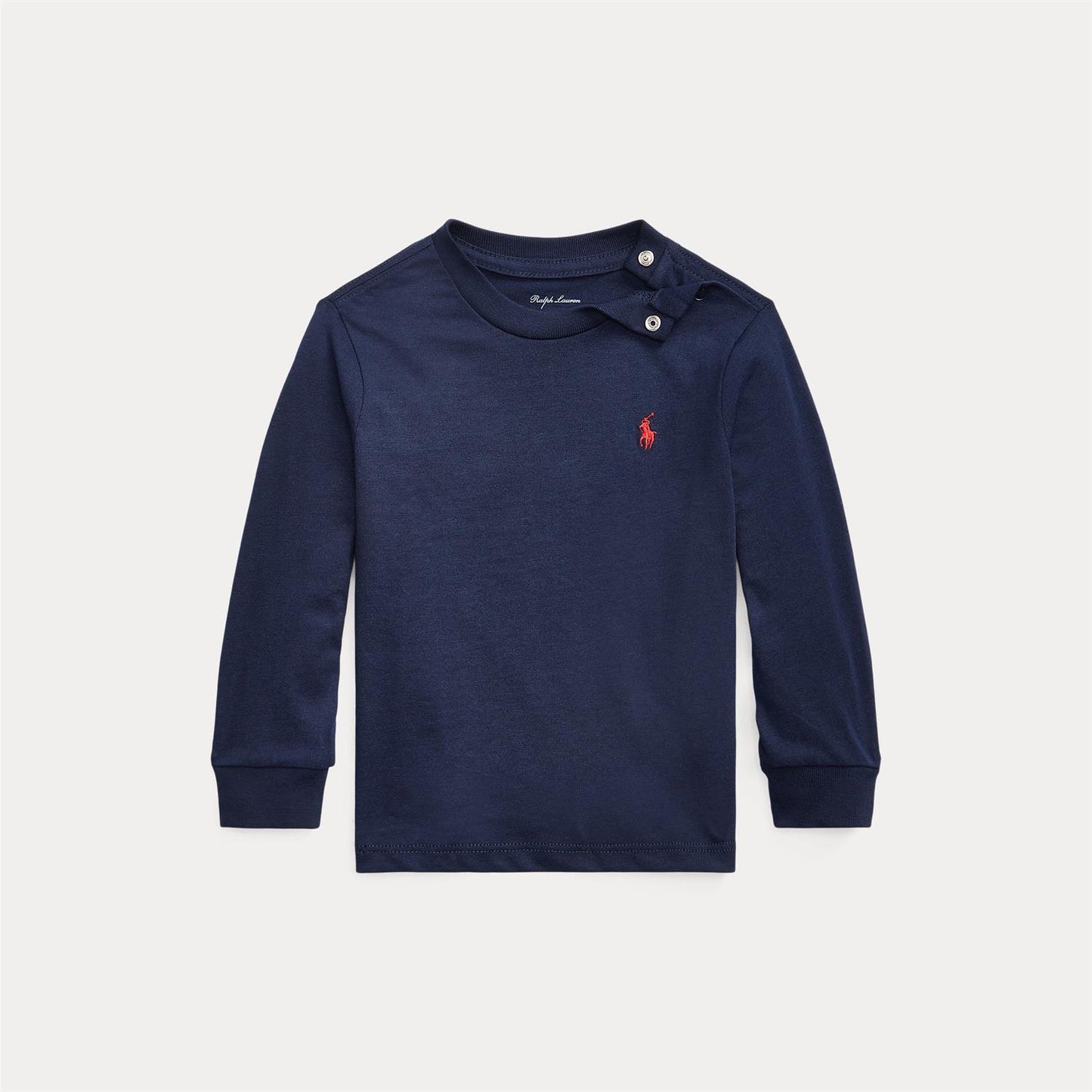 Polo Ralph Lauren - Long-Sleeve Tee - Blå - 12-24 mnd